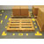 Beaverswood Floor Signal Markers - + - 300 x 300mm - Yellow - Pack Of 10