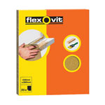 Flexovit 63642558236 Glasspaper Sanding Sheets 230 x 280mm Grade M2 - 25 Sheets