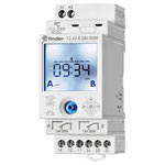 Finder 12.62.8.230.0000 DIN Rail timer 230V AC/DC week settings smart app
