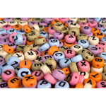 Rapid Alphabet Beads Multicoloured