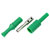 PJP 1063-V 4mm Shrouded Cable Socket Green