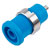 PJP 3270-C-Bl Blue 4mm Safety Socket 3270 Series