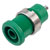 PJP 3270-C-V Green 4mm Safety Socket 3270 Series