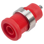 PJP 3270-C-R Red 4mm Safety Socket 3270 Series