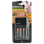 Duracell 5000394001459 Battery Charger with 2 AA & 2 AAA Batteries (CEF14)