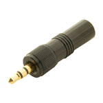 TruConnect 3.5mm Gold Plated Stereo Jack Plug with Threaded Locking