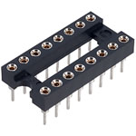 TruConnect 16 Pin 0.3in Turned Pin Socket (tube 30)