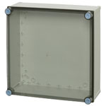 Fibox 8113088 CAB PCQ 40x40x17cm T cabinet Enclosure, PC Smoke transparent cover