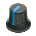 Re'an P670-S-06-S6 16mm Soft Touch Knob with Blue Pointer