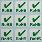 Customark RoHS Labels 10 x 10mm - Pack of 500