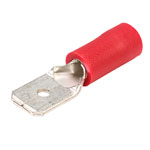 TruConnect 6.3x0.8mm 12A Red Pushon Blade Pack of 100