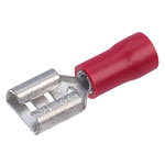 Davico ERPO 63 F Red 6.3mm Female Connector Pack of 100
