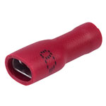 Davico ERFPO 48 F8 Red 4.8x0.8mm Insulated Female Pack of 100