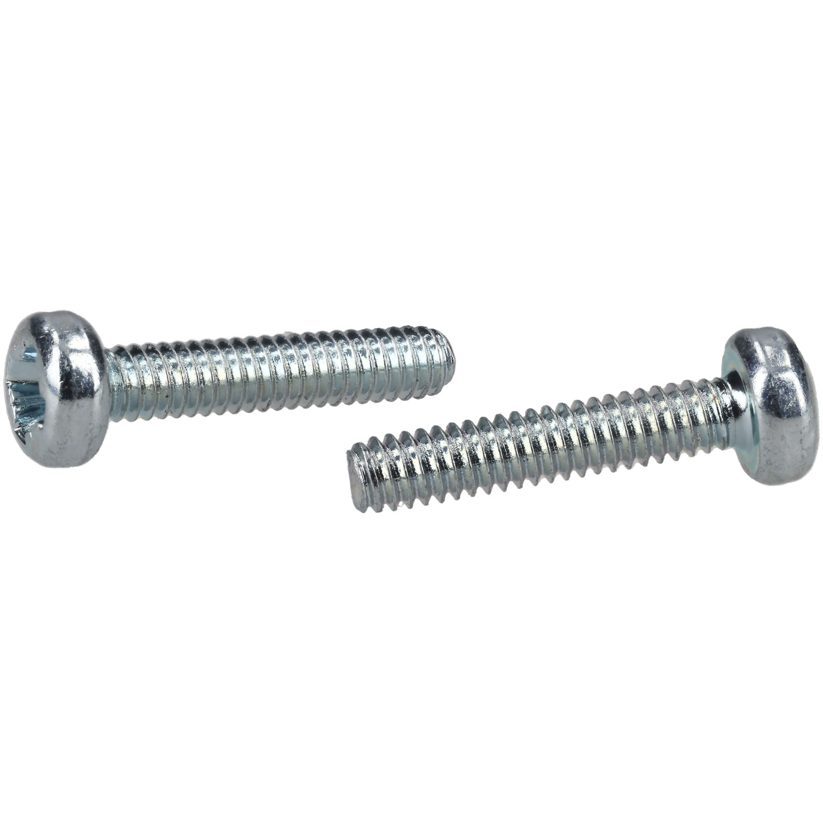 R TECH 337032 Pozi Pan Head Machine Screws BZP M2 10mm Pack Of 100