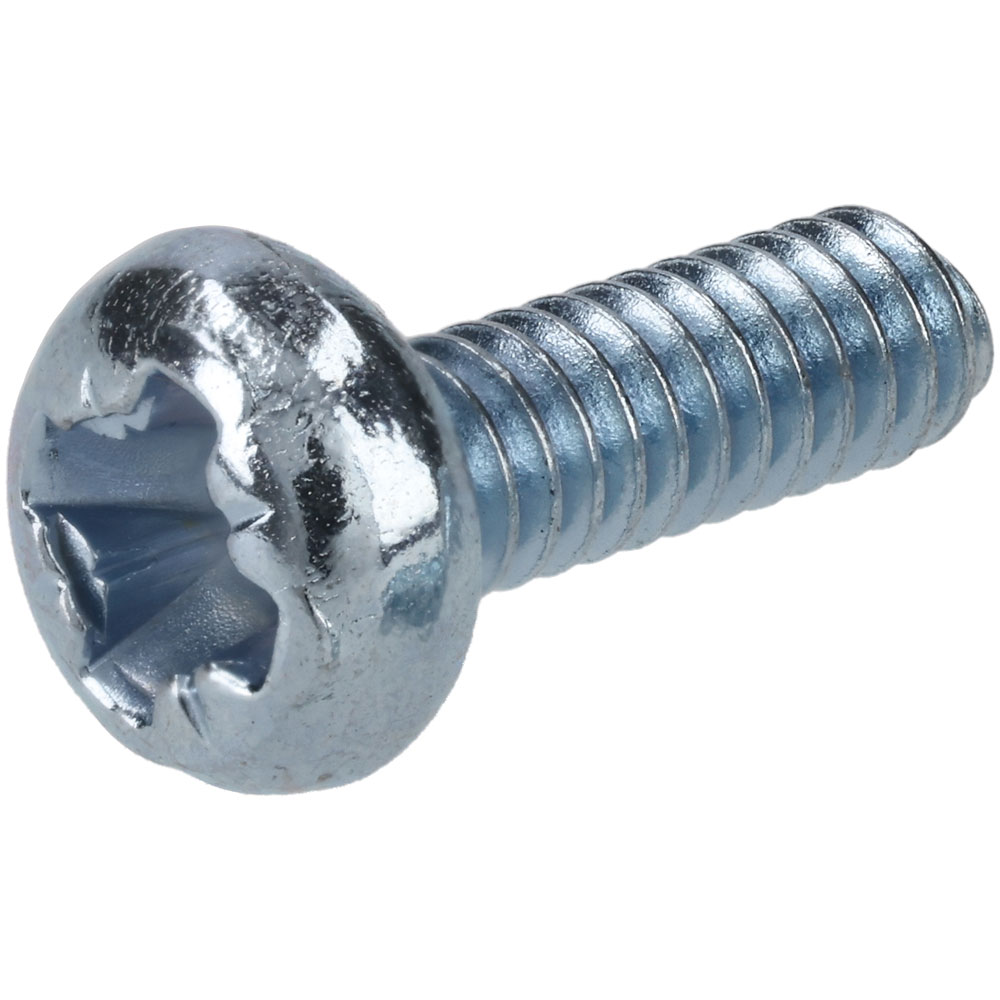 R Tech Pozi Pan Head Machine Screws Bzp M Mm Pack Of