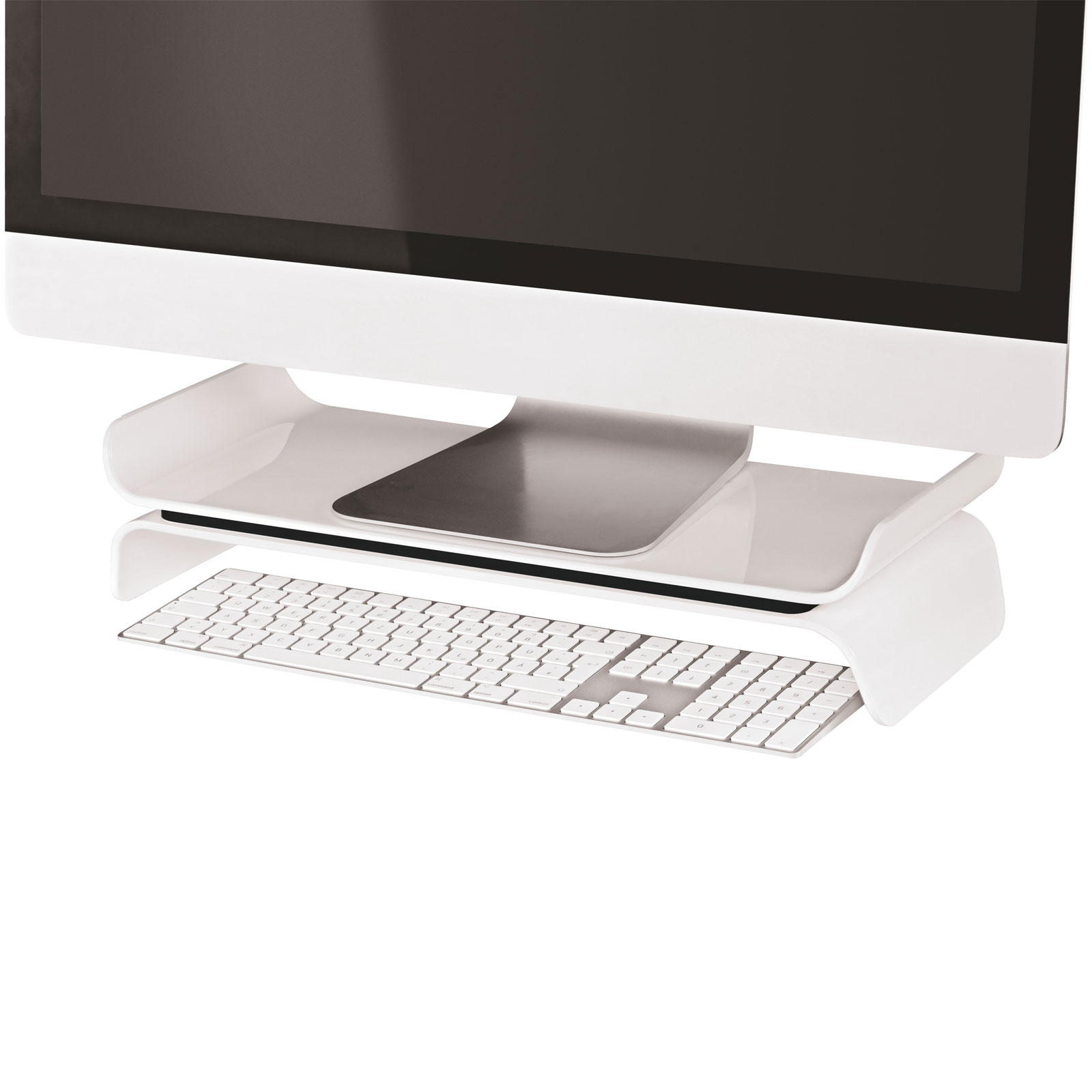 Leitz Monitor Stand Ergo Wow Black Rapid Online