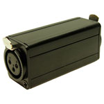 Cliff FC619120 3 Pole XLR Female-Female coupler, 3 pole