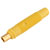 SKS Hirschmann 935 980-195 4mm KUN 30 Gold Plated Socket Yellow