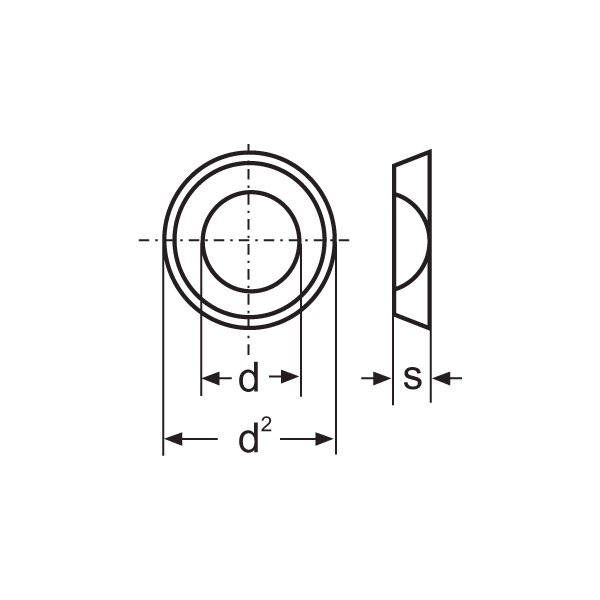 Toolcraft Flat Washer Din Form B M Pack Of Rapid Online