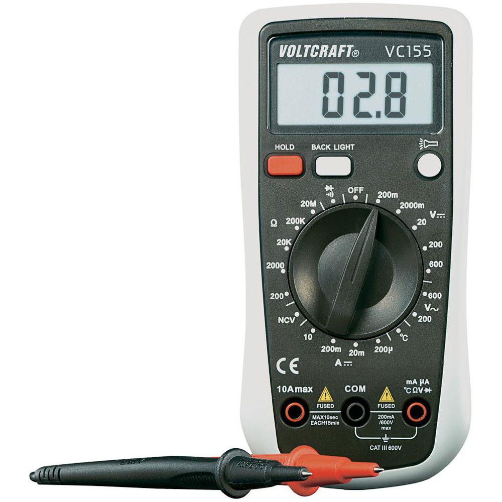 VOLTCRAFT VC 155 Digital Multimeter Rapid Electronics