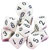RVFM 10 Sided Dice (0-9) - Pack of 10