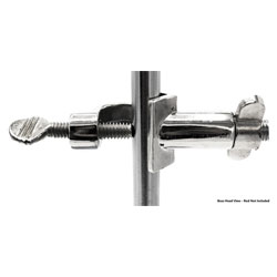 Eisco Prcmp Bh Prong Cork Lined Clamp Swivel Bosshead Industrial