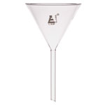 LabGlass Funnel Filter 100mm, Borosilicate glass, 60° Angle - Plain Stem