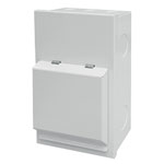 IMO DBM2-04W 4 Way Metal Enclosure - IP20 With Knockouts