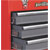 Sealey AP9243BBCOMBO Portable Tool Chest 3 Drawer - BB Runners + 93pcs Tool Kit