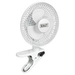 Sealey SCF8W Clip-On Fan 2-Speed 8" 230V