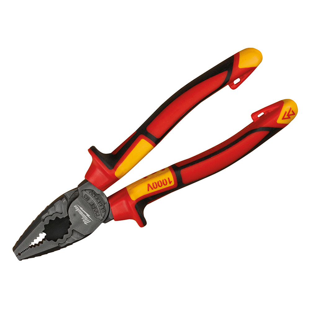 Milwaukee 4932464572 VDE Combination Pliers 180mm Rapid Online