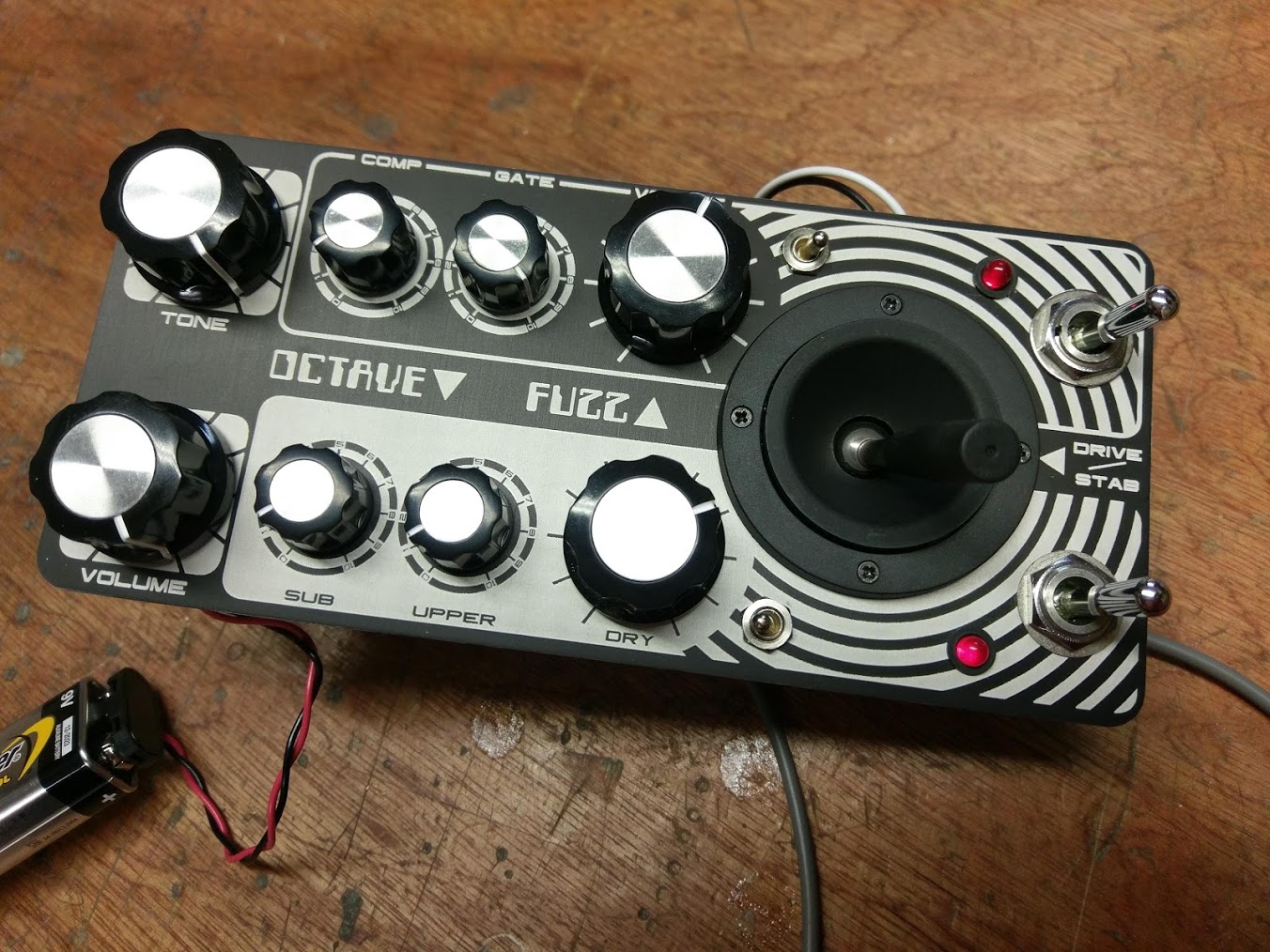 Custom-made effects pedal