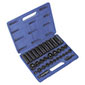 Impact Socket Sets 3/8 & 1/2in Square Drive
