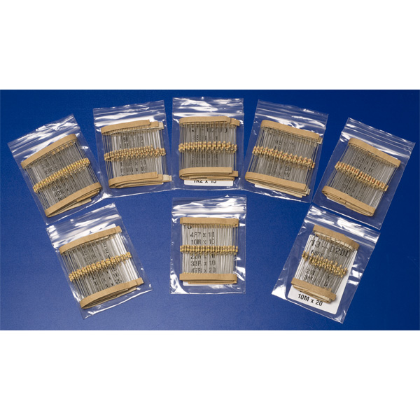  CR25 Carbon Film Resistor Kit 1000 Pcs
