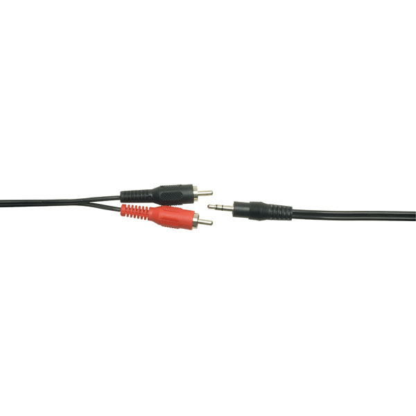 TruConnect 5m 3.5mm Stereo Plug / Phono Lead