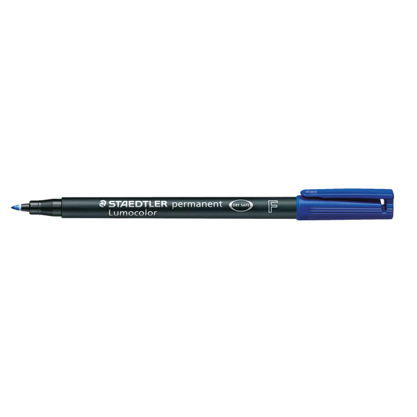  318-3 Lumocolor® Permanent Pen Blue- Etch Resist