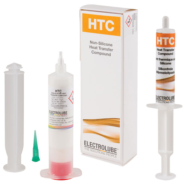 Electrolube HTC02S Non-silicone Heat Transfer Compound 2ml Syringe