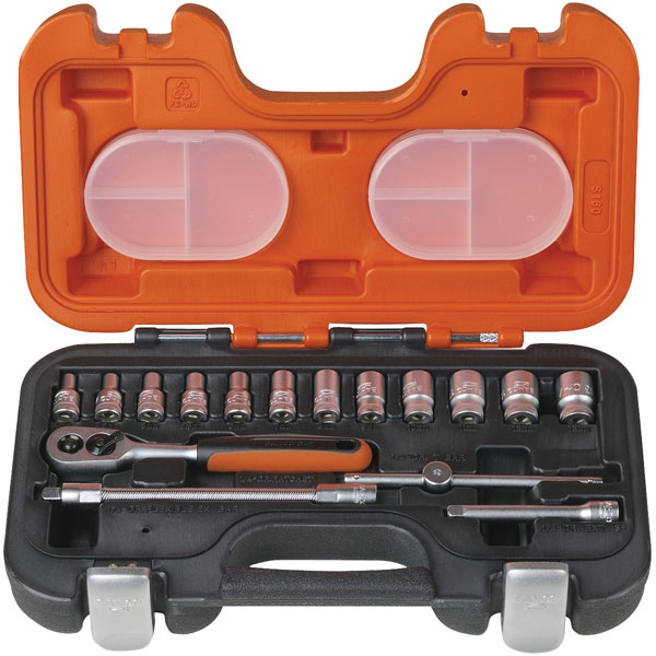  S160 Socket Set 16-Piece 1/4in Drive 4-13mm