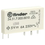 Finder Ultra-slim Relay SPDT 6A