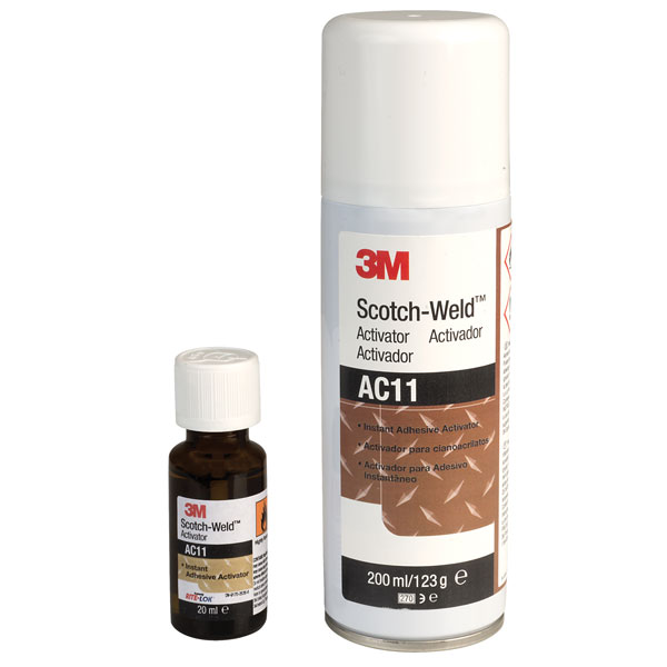 3M™ Scotch-Weld Cyanoacrylate Activator AC11 200ml Aerosol