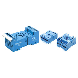 DIN Relay Sockets for Finder 60 Series Relays/86 Series Timers