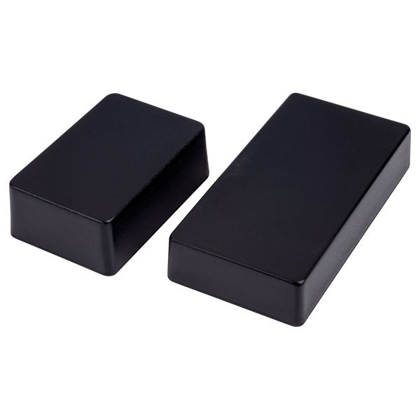 Rapid BX-2 110 x 56 x 20 Black ABS Box