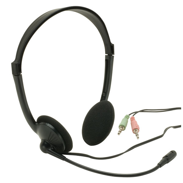  100.056UK MH30 Multimedia Headset With Boom Microphone
