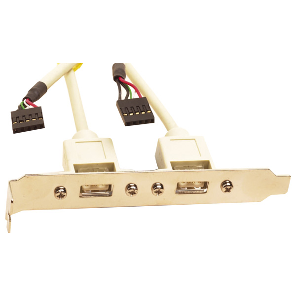 TruConnect USB Bracket Mount Sockets 2x5-pin