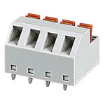 CamdenBoss CSTB/3 3 Way 10A 45 Degree Terminal Block5.08mm