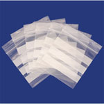 RVFM Write-On Resealable Grip-Top Polythene Bags