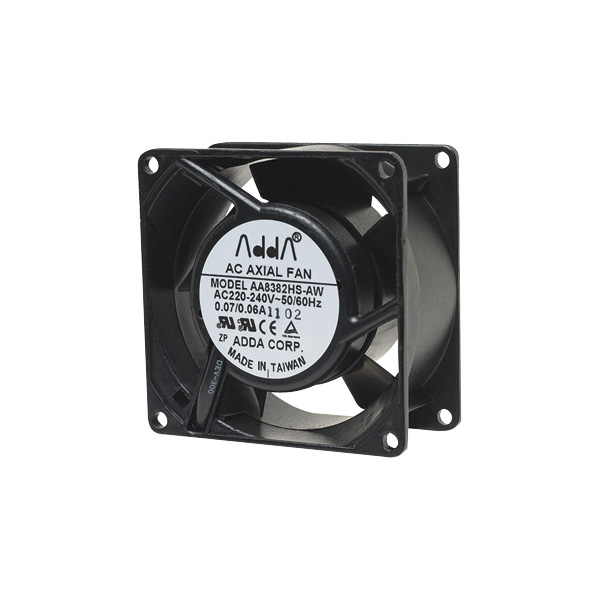 Adda AA8382HS-AW Axial Fan Sleeve Bearing 230 VAC 80 x 80 x 38mm