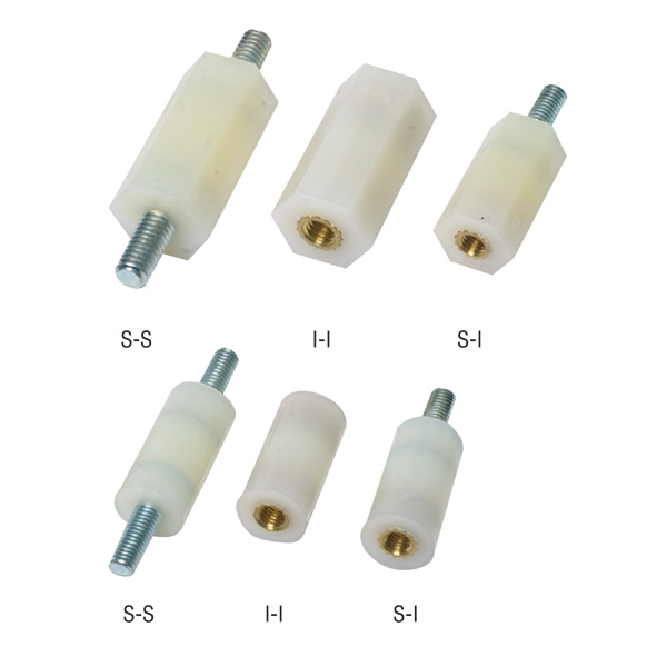 Essentra TNM4-9.5-25-2 Sturdipost Round 9.5 x 25 M4 I/S