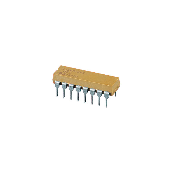 Bourns 4116R-1-472 4k7 ±2% 8R DIP Thick Film Resistor Network