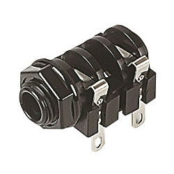 Neutrik 6.35mm Unswitched Jack Sockets